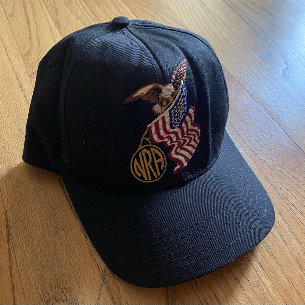Vintage 1990s NRA Millennium Life Member snap back cap